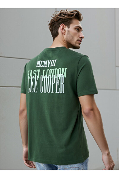 Lee Cooper Typographic Print Crew Neck T-shirt
