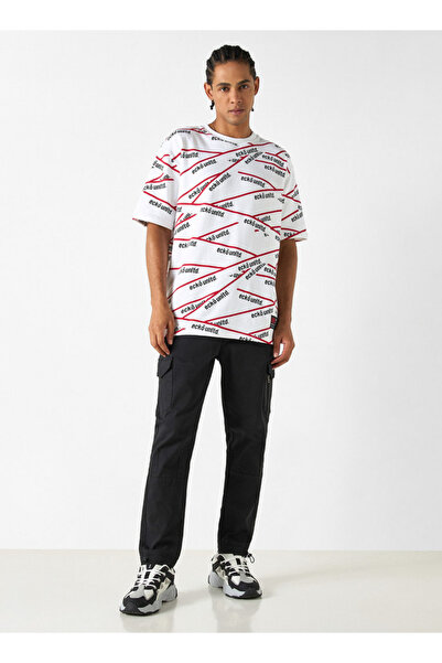 ECKO Unltd Printed T-shirt with Short Sleeves and Crew Neck