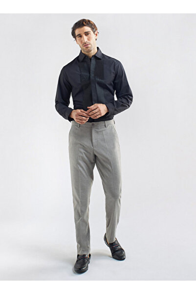 FAV Regular Fit Pintuck Shirt with Long Sleeves