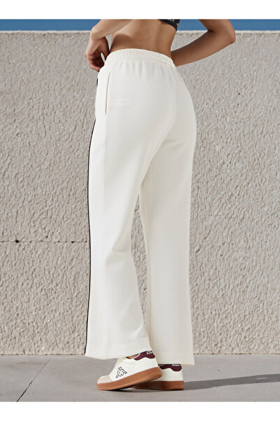 Kappa Piping Detail Wide Leg Track Pants