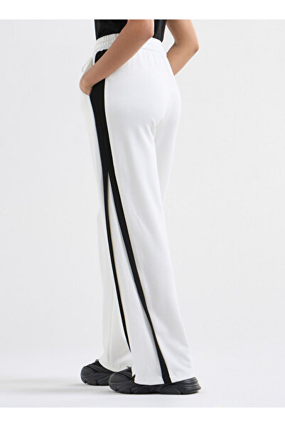 FAV Panelled Track Pants with Drawstring Closure and Pockets