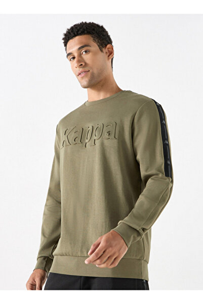 Kappa سويت شيرت منقوش بأكمام طويلة