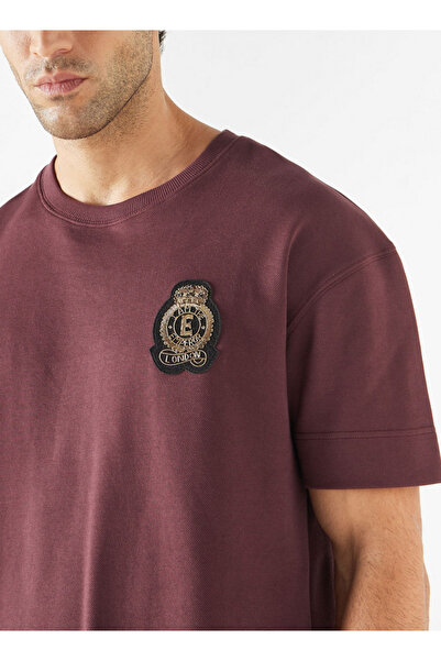 Emperor Applique Detail T-shirt with Short Sleeves