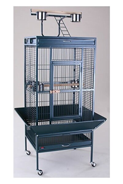 Hepta Collection Dayang parrot cage with stand black 61x56x165, 600-a11b