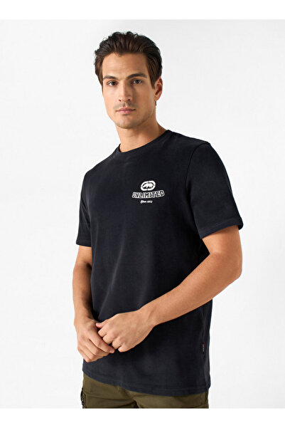 ECKO Unltd Logo Print T-shirt Crew Neck