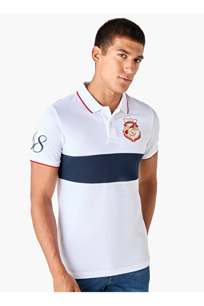 FAV تي شيرت بولو مطرز