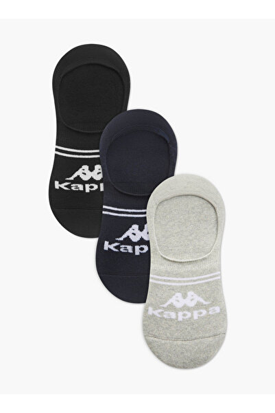 Kappa Set of 3 - Kappa Logo Detail Invisible Socks