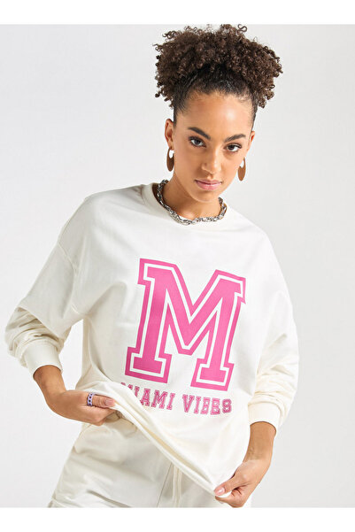 FAV Printed Long Sleeves Sweatshirt and Joggers Set