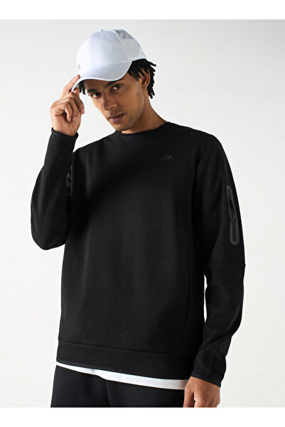Kappa Crew Neck Sweatshirt with Long Sleeves