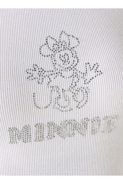 SP Characters Embellished Tank Top with Racerback