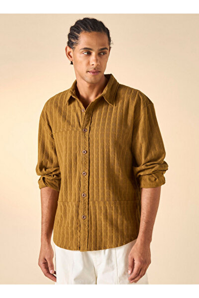 Lee Cooper قميص مريح بأكمام طويلة