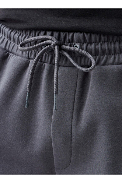 Kappa Logo Detail Shorts with Drawstring Closure and Pockets