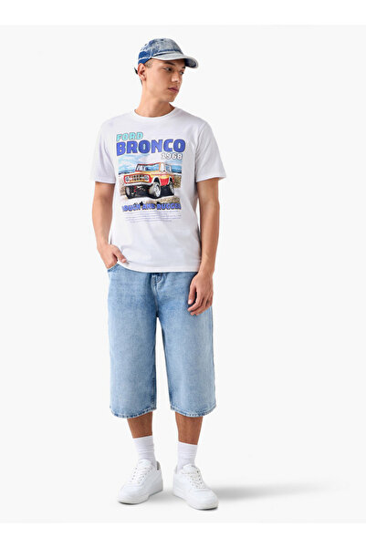 SP Characters تي شيرت بطبعة جرافيكية مع رقبة دائرية