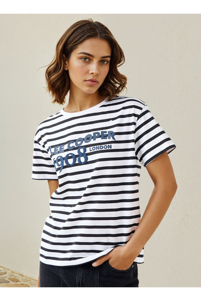 Lee Cooper Striped T-shirt