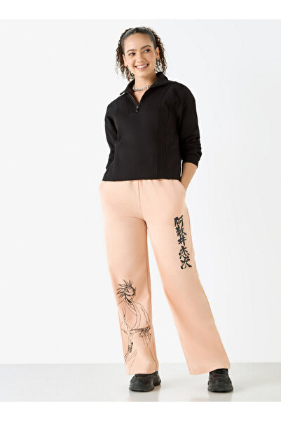 SP Characters Printed Track Pants With Elasticated Waistband