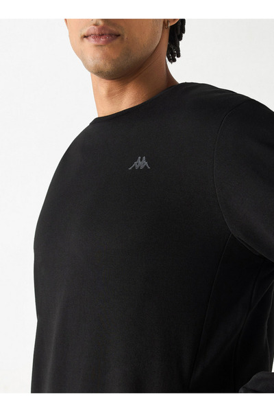 Kappa Crew Neck Sweatshirt with Long Sleeves