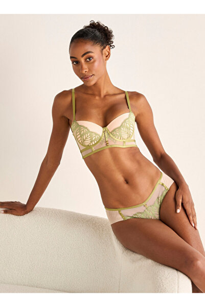 FAV طقم حمالة صدر وسروال بيكيني من الدانتيل