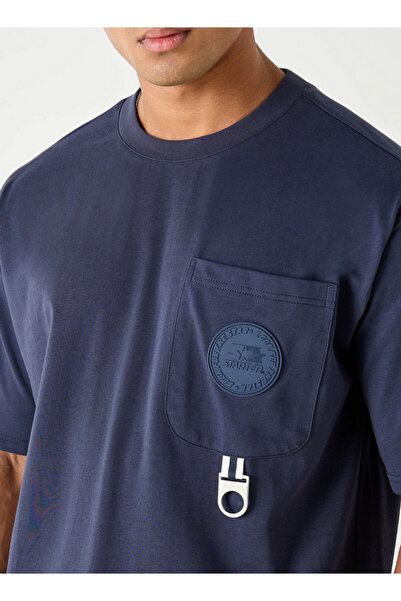 Starter Typographic Print T-shirt With Short Sleeves