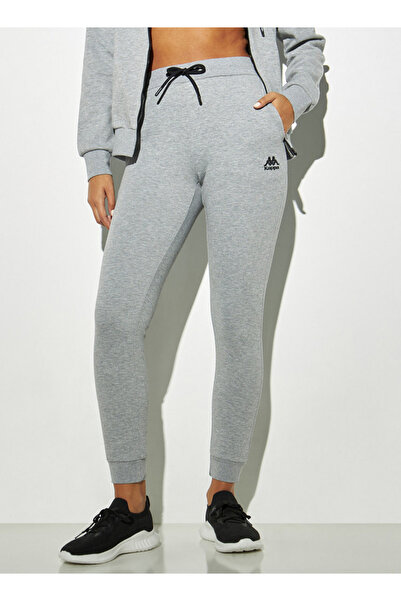 Kappa Logo Embroidered Joggers with Drawstring Closure