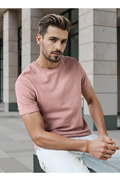 Iconic تي شيرت منقوش بنقشة الفشار