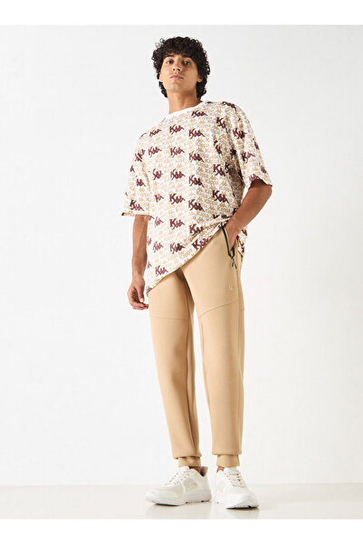 Kappa Joggers with Drawstring Closure and Pockets