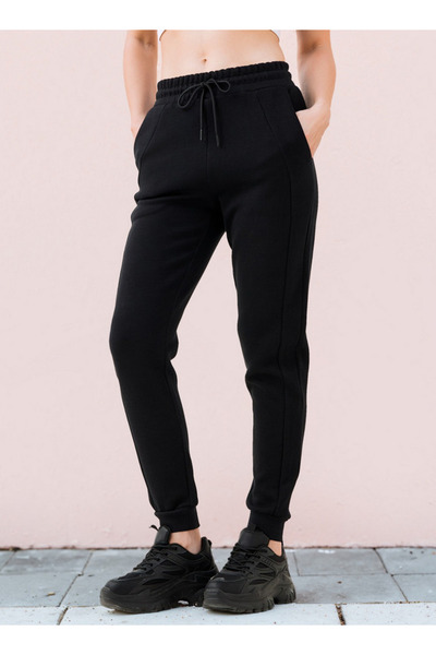 Kappa Panelled Joggers with Drawstring Closure and Pockets