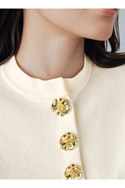 Iconic Decorative Button Cardigan