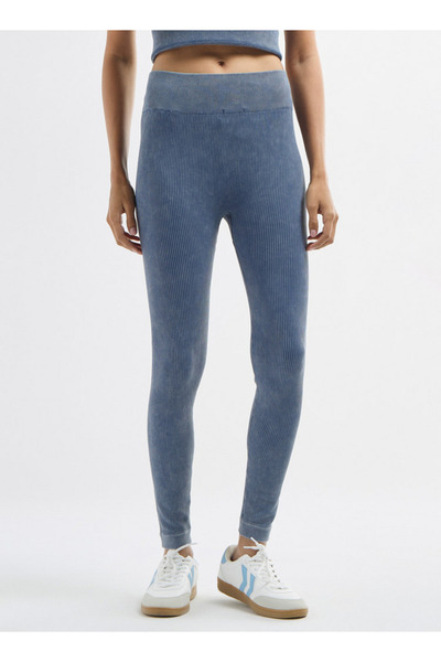 FAV Ribbed Leggings With Elasticated Waistband