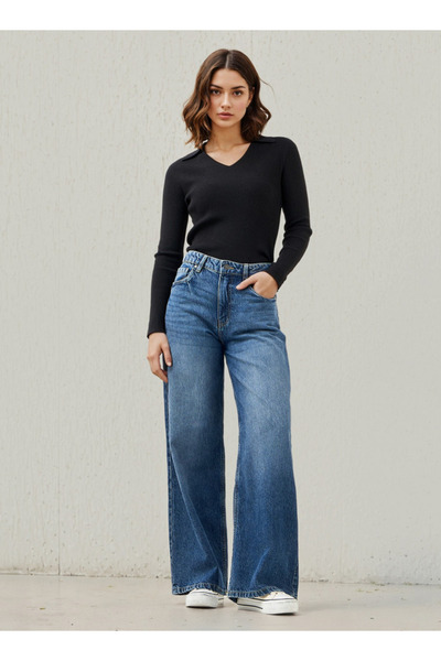 Lee Cooper جينز واسع الساق