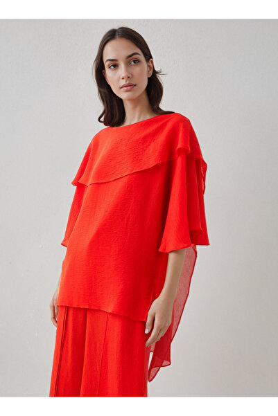 Iconic Scarf Draped Blouse