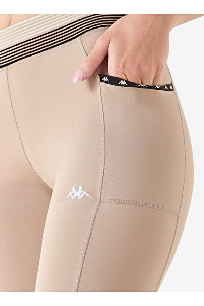 Kappa Leggings with Elasticated Waistband and Pocket