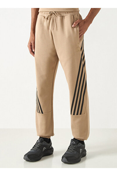 Kappa Striped Detail Joggers With Drawstring Closure And Pockets