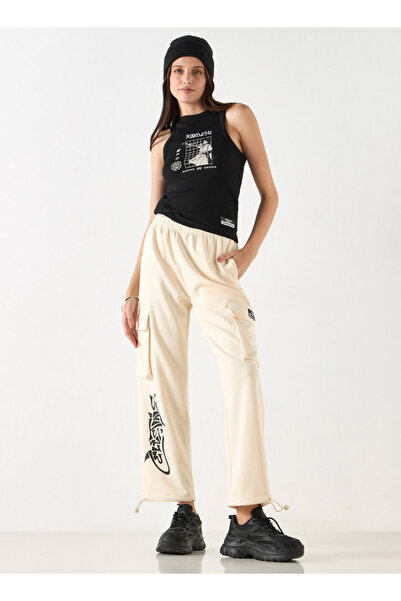 SP Characters Anime Print Sleeveless Tank Top with Crew Neck