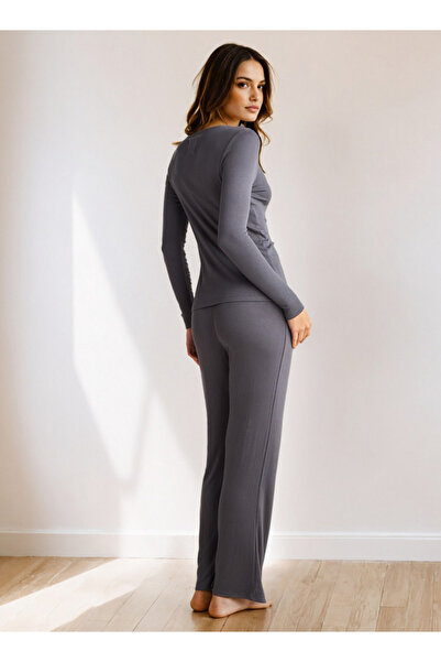 FAV Lace Trim Pyjama Set