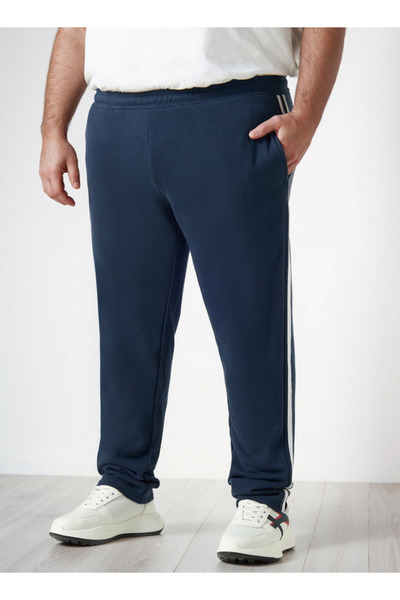 FAV Plus Size Joggers with Drawstring Closure and Pockets