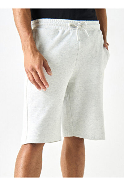 Kappa Logo Embroidered Shorts with Drawstring Closure and Pockets