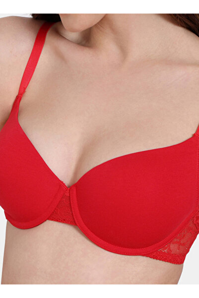 Zivame Wired Padded T-shirt Bra with Adjustable Straps