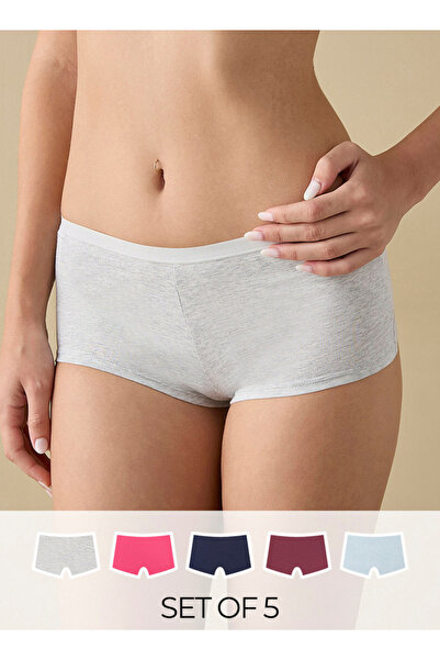 FAV مجموعة من 5 - شورتات للأولاد بحزام خصر مطاطي