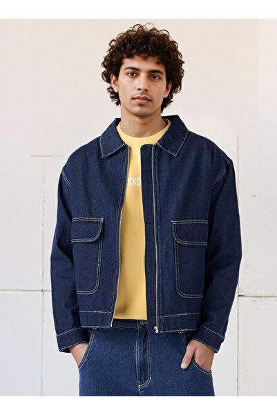 Lee Cooper سائق شاحنة خام بسحاب أمامي