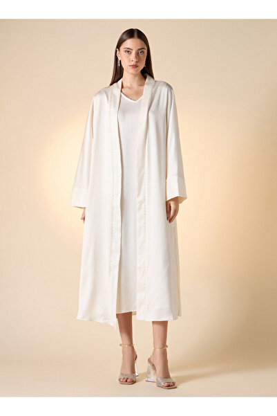 Iconic فستان أيقوني بدون أكمام مع بلوزة قصيرة