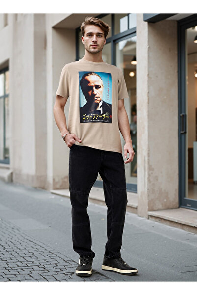 FAV The Godfather Print Crew Neck T-shirt