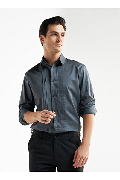 FAV Pleated Front Dress Shirt