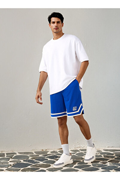 Starter Contrast Detail Flexi Waist Shorts with Pockets