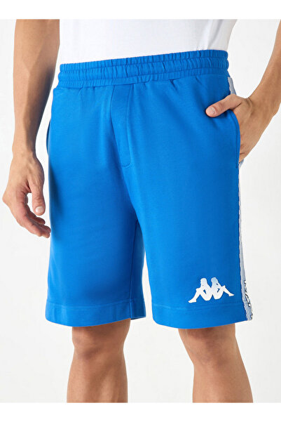 Kappa شورت مطبوع عليه شعار مع حزام خصر مطاطي وجيوب