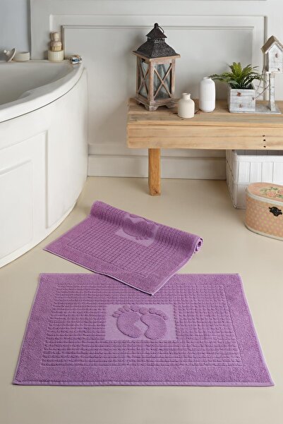 Zeynep Tekstil Килимок 2 шт Рушник для ніг Килимок для ванни Килимок для рушників