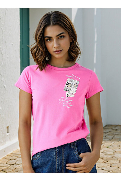 SP Characters تي شيرت بطبعة ميني ماوس