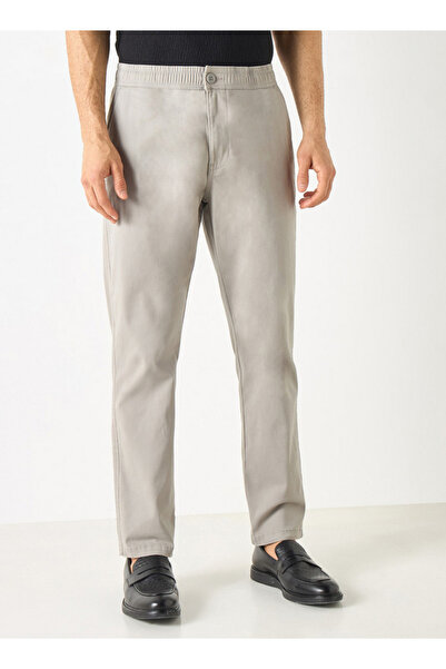 FAV Regular Fit Flexi Waist Trousers with Button Closure