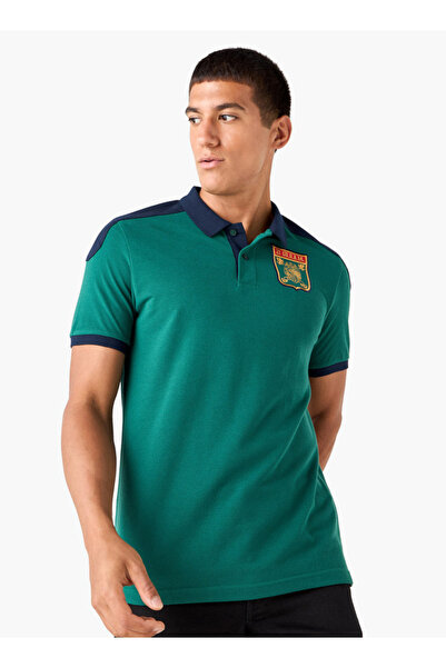 FAV تي شيرت بولو مطرز