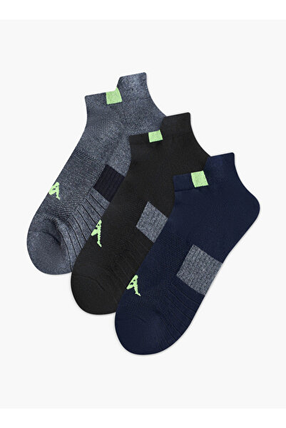 Kappa Set of 3 - Kappa Striped Ankle Length Half Terry Socks