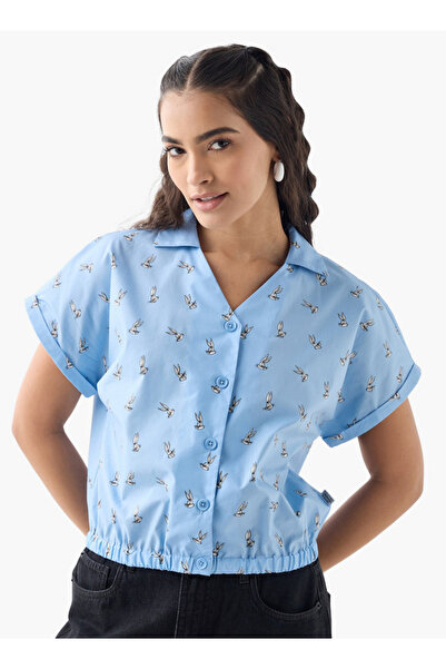 SP Characters Bugs Bunny Detail Shirt with Elasticated Hem